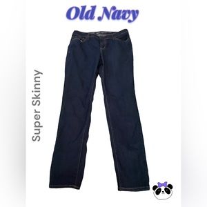 ⭐️ 3 for $22- Old Navy Super Skinny Jeans, 12 Long, NWOT